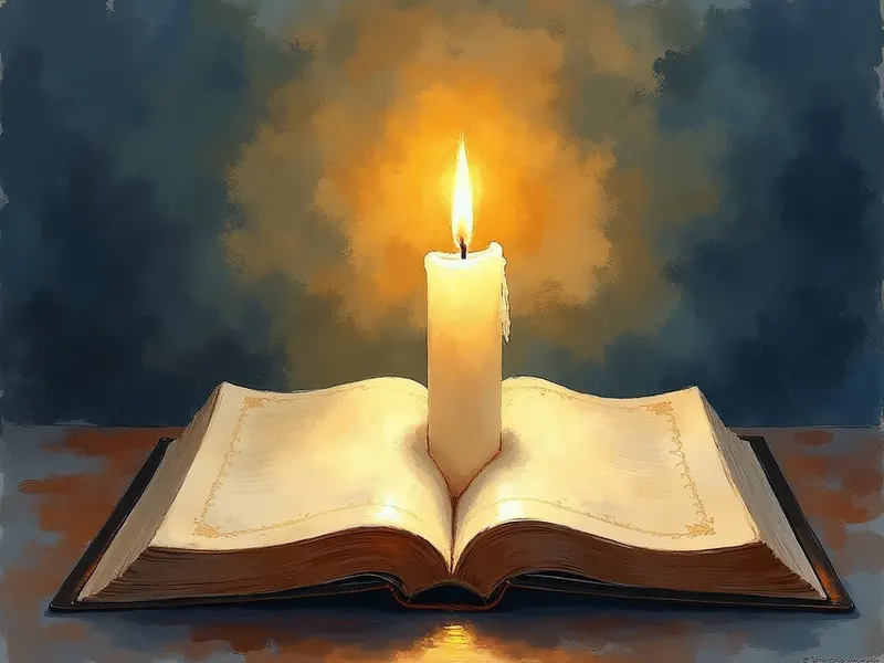 Ilustración devocional: soñar con pizarra en la Biblia