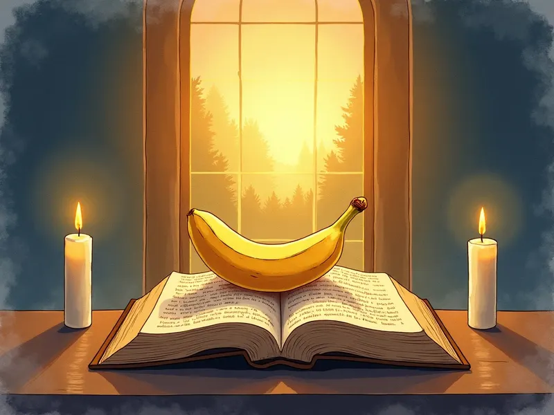 Ilustración devocional: soñar con plátano en la Biblia