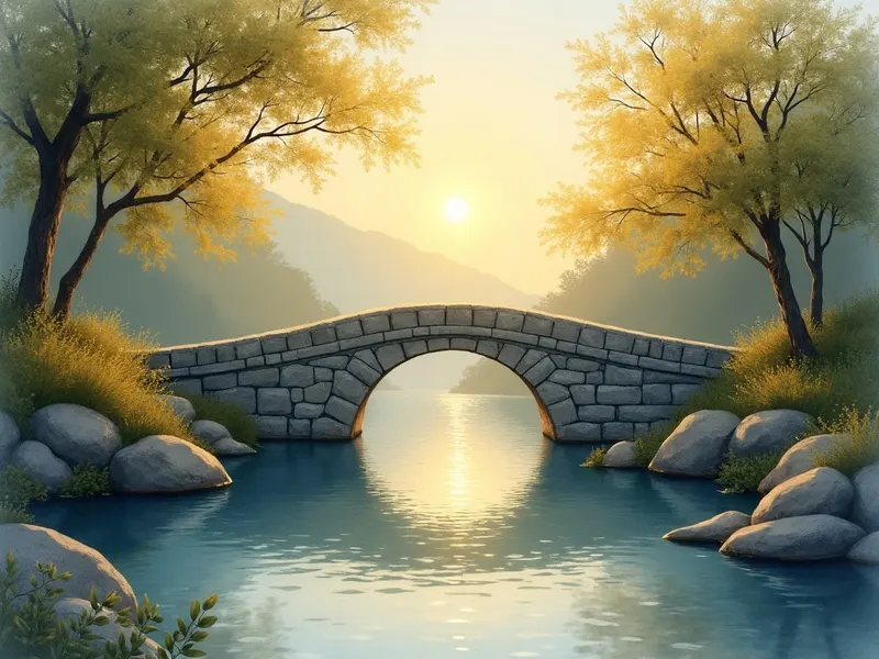Ilustración devocional: soñar con puente en la Biblia