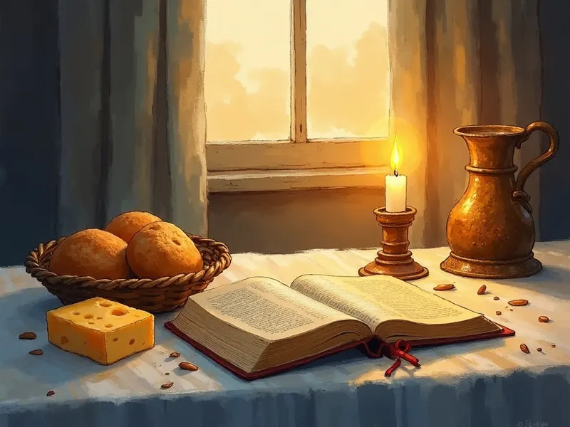 Ilustración devocional: soñar con queso en la Biblia