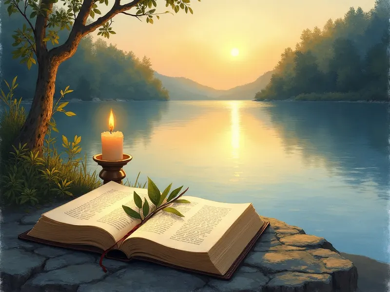 Ilustración devocional: soñar con río en la Biblia