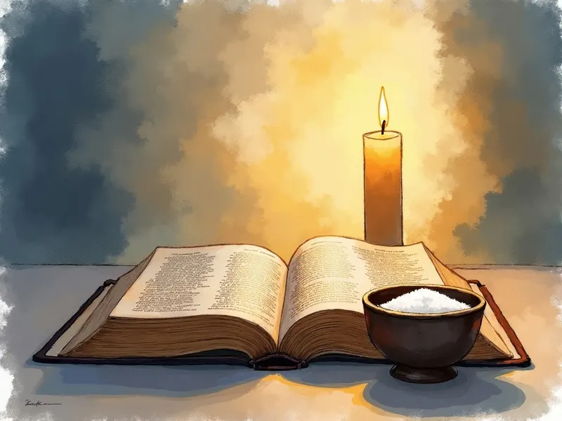 Ilustración devocional: soñar con sal en la Biblia