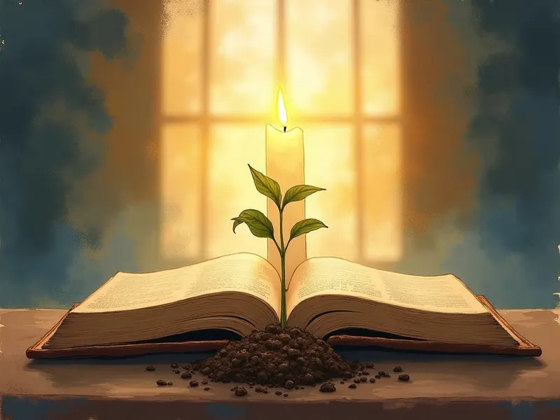 Ilustración devocional: soñar con semilla en la Biblia