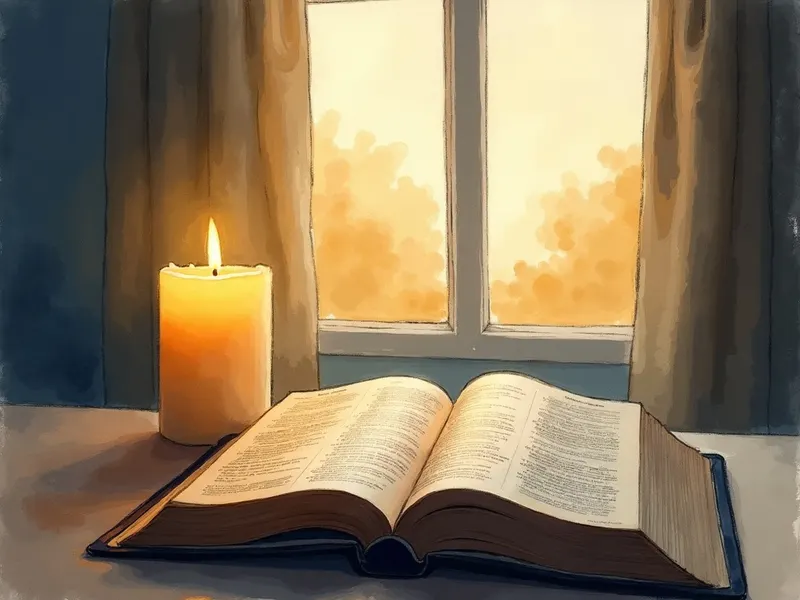 Ilustración devocional: soñar con teclado en la Biblia