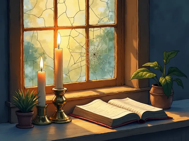 Ilustración devocional: soñar con telaraña en la Biblia