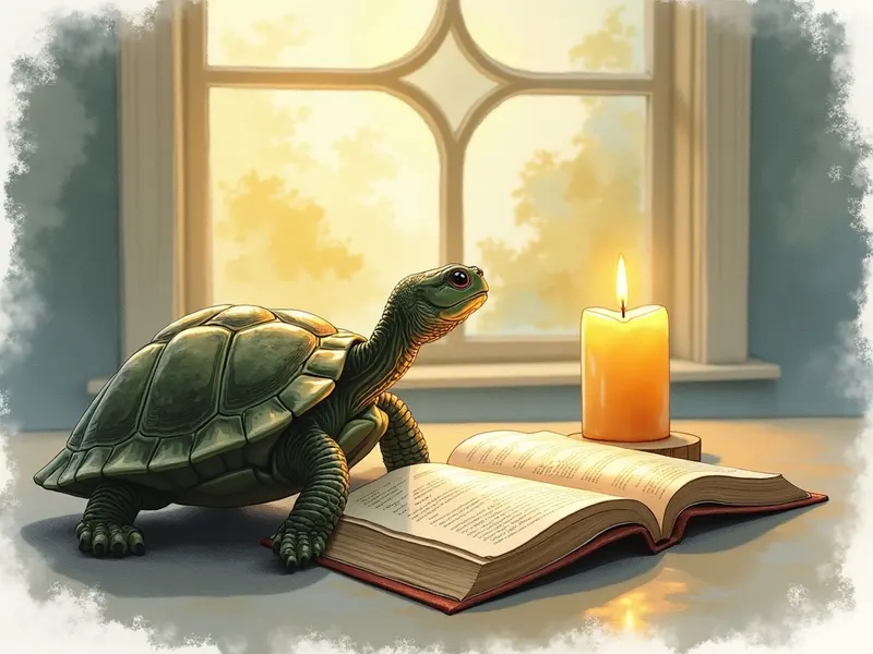 Ilustración devocional: soñar con tortuga en la Biblia