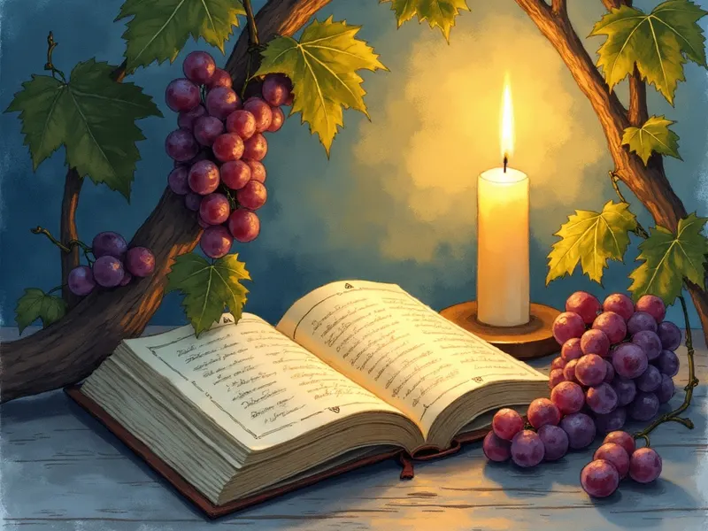 Ilustración devocional: soñar con uva en la Biblia