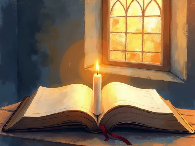 Ilustración devocional: soñar con vela en la Biblia