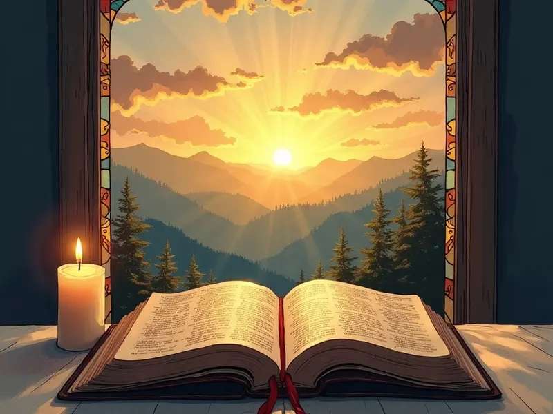 Ilustración devocional: soñar con volcán en la Biblia
