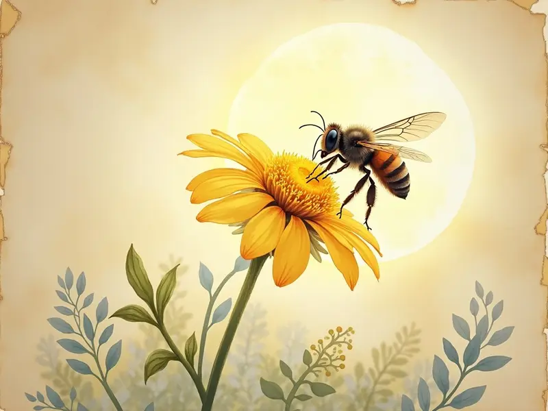 Ilustración del sueño: abeja
