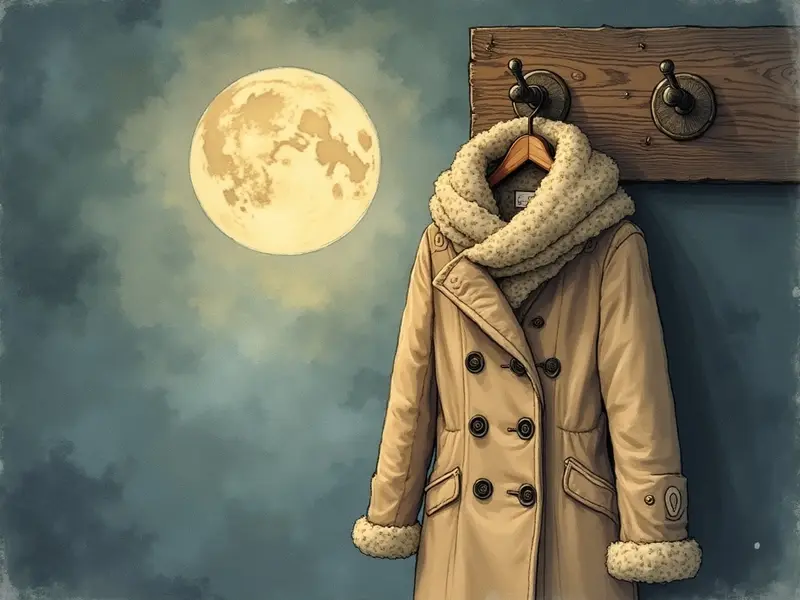 Ilustración del sueño: abrigo perdido