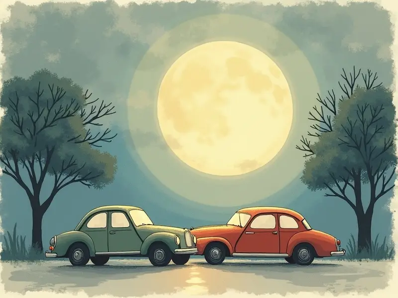 Ilustración del sueño: accidente