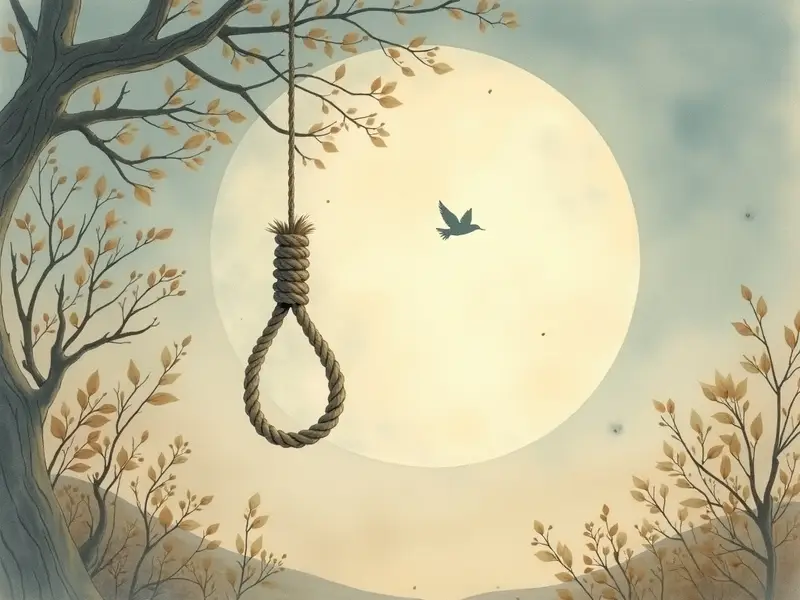 Ilustración del sueño: ahorcamiento