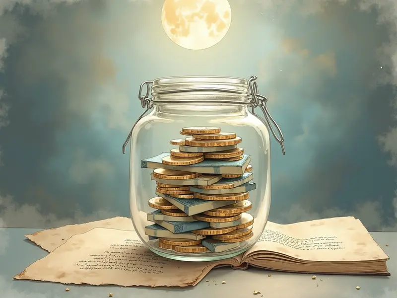 Ilustración del sueño: ahorro