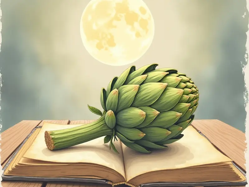 Ilustración del sueño: alcachofa