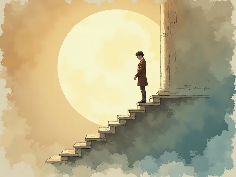 Ilustración del sueño: ascenso