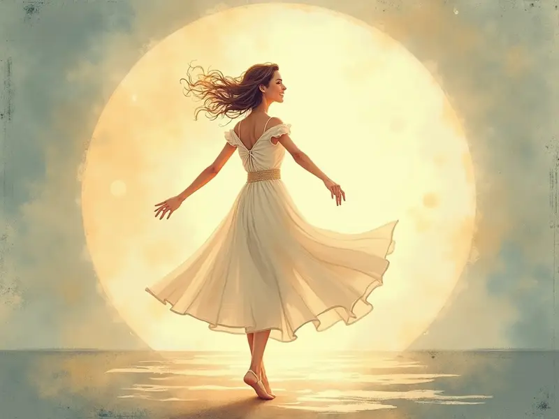 Ilustración del sueño: bailar