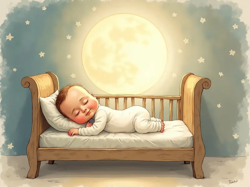 Ilustración del sueño: bebé