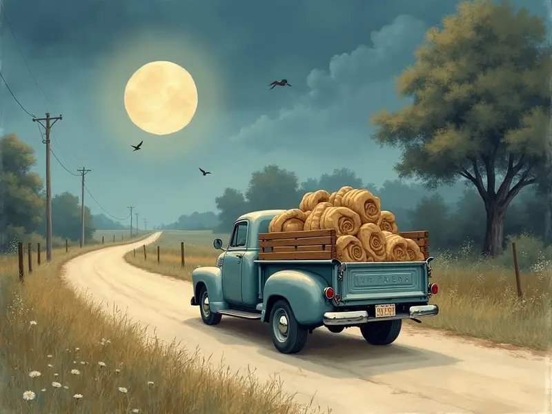 Ilustración del sueño: camioneta