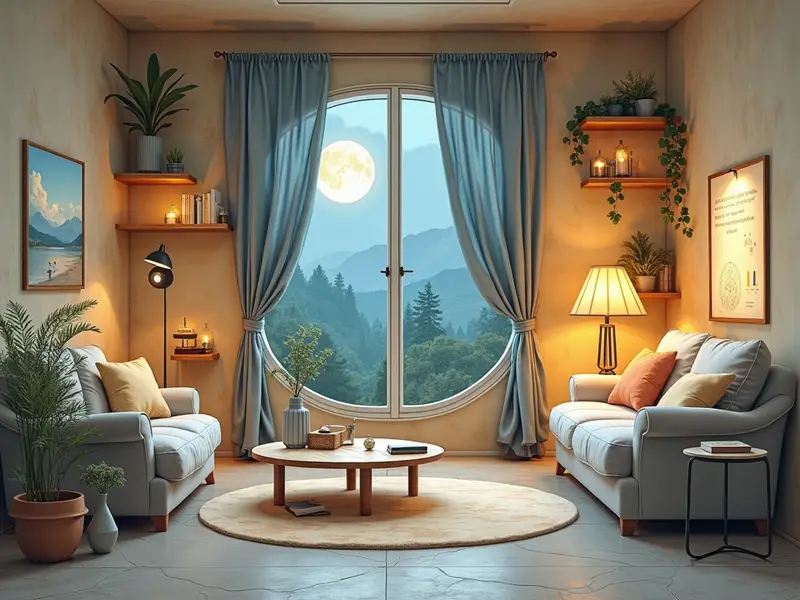 Ilustración del sueño: casa inteligente