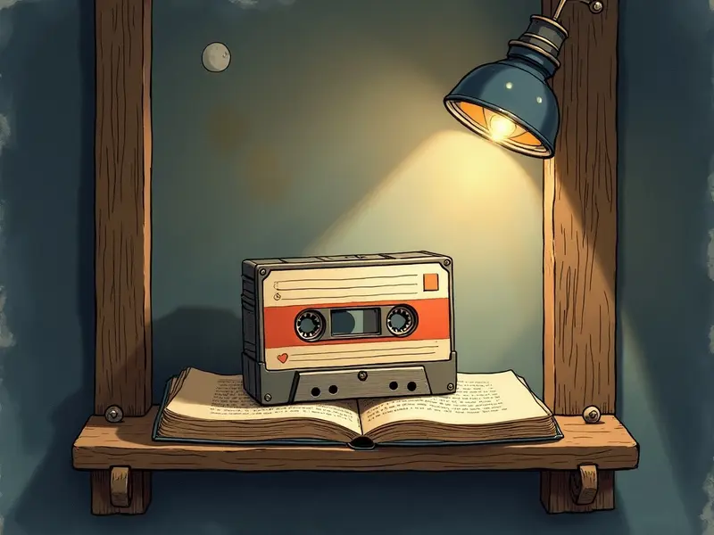 Ilustración del sueño: casete