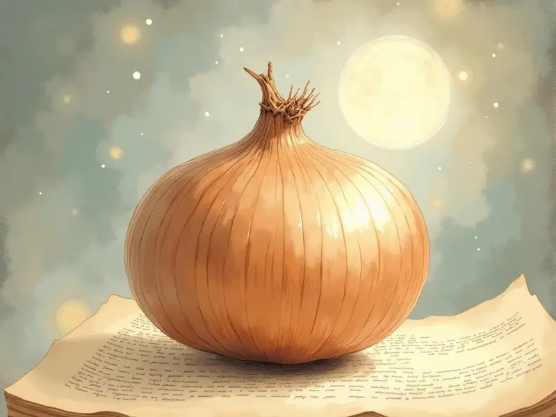 Ilustración del sueño: cebolla