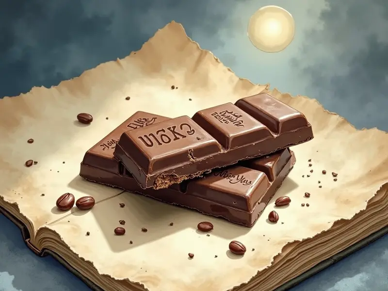 Ilustración del sueño: chocolate