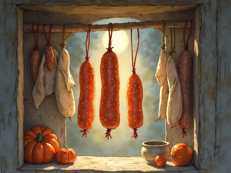 Ilustración del sueño: chorizo