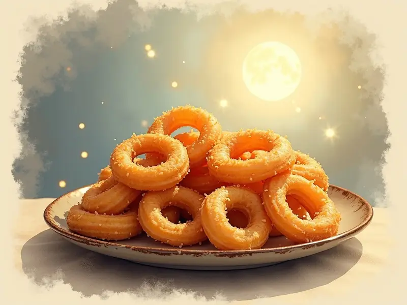 Ilustración del sueño: churro