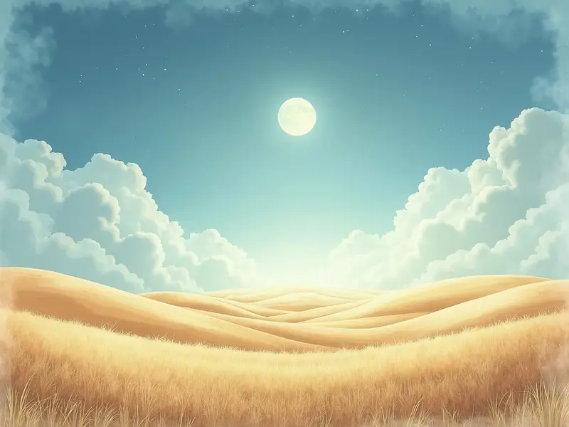 Ilustración del sueño: cielo