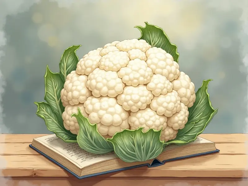 Ilustración del sueño: coliflor cocinada