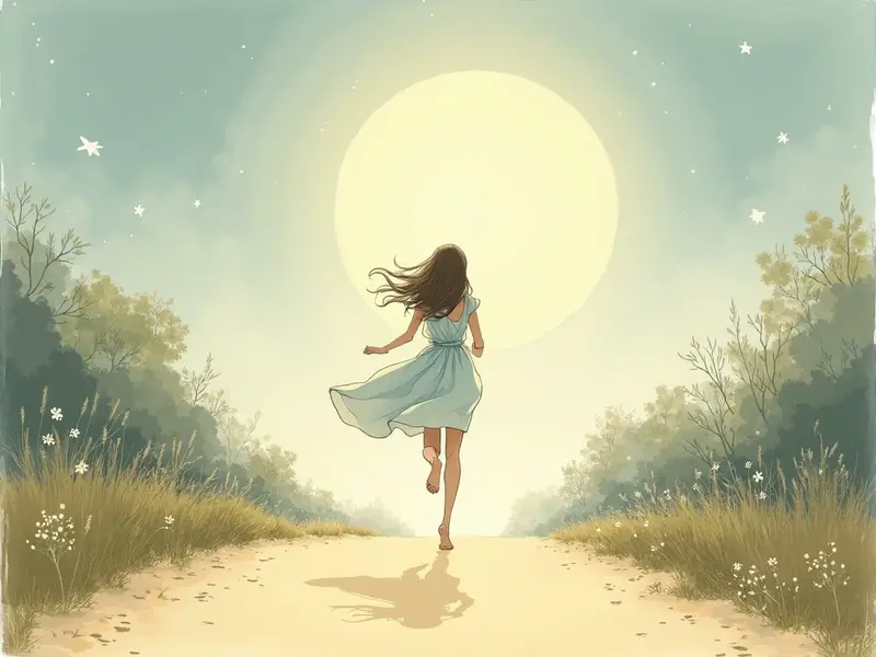 Ilustración del sueño: correr