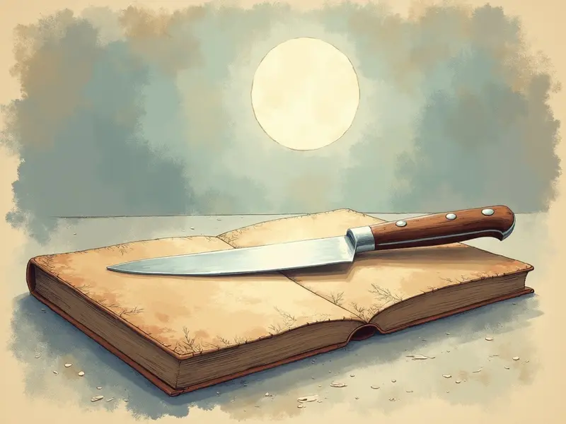 Ilustración del sueño: cuchillo