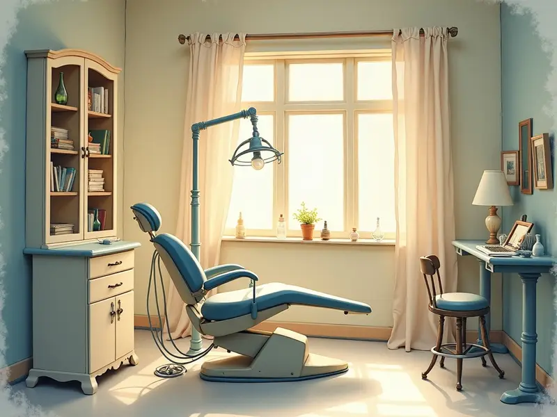 Ilustración del sueño: dentista