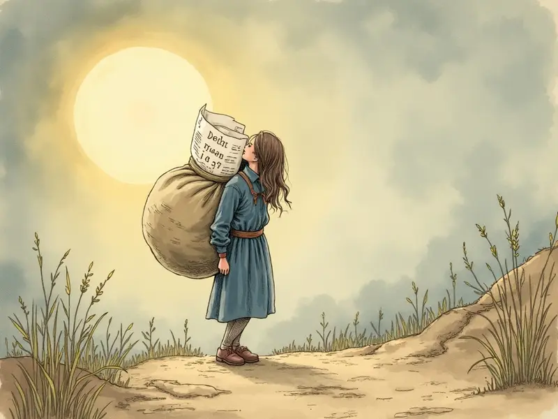 Ilustración del sueño: deuda