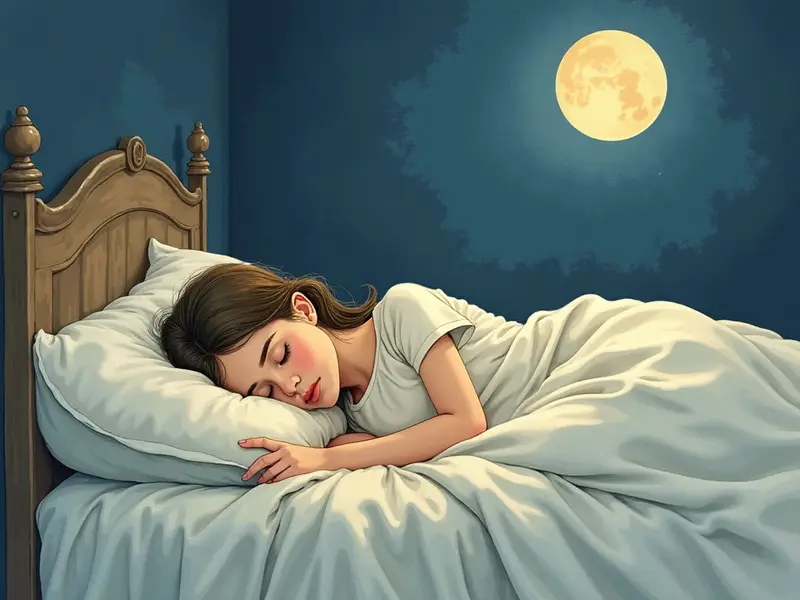 Ilustración del sueño: dormir