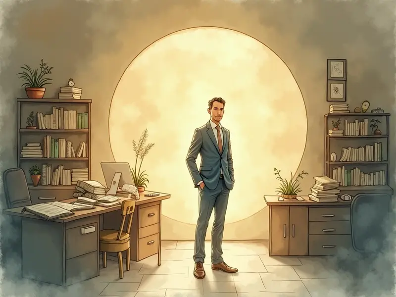 Ilustración del sueño: empresario