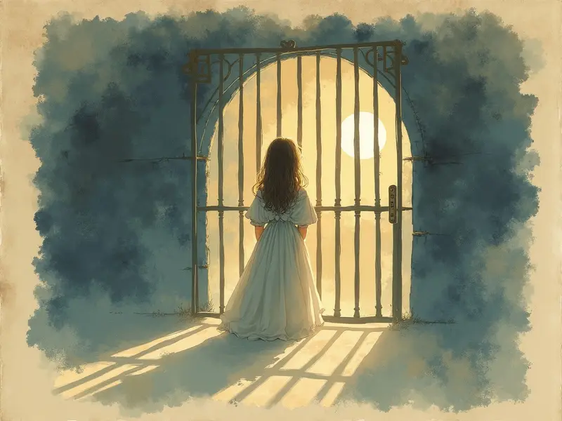 Ilustración del sueño: encierro