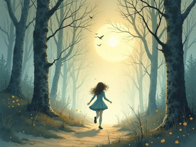 Ilustración del sueño: escapar