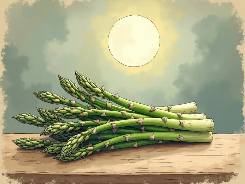 Ilustración del sueño: espárragos