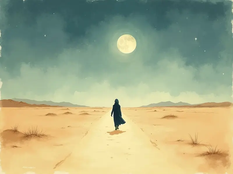 Ilustración del sueño: estepa