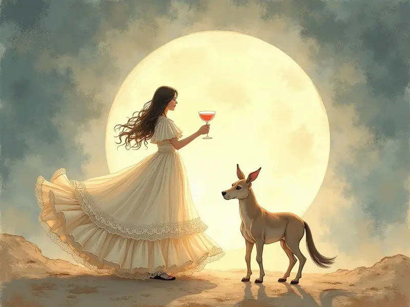 Ilustración del sueño: flamenco