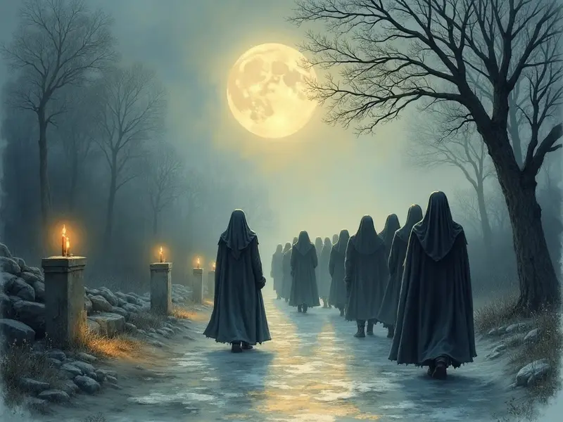 Ilustración del sueño: funeral propio
