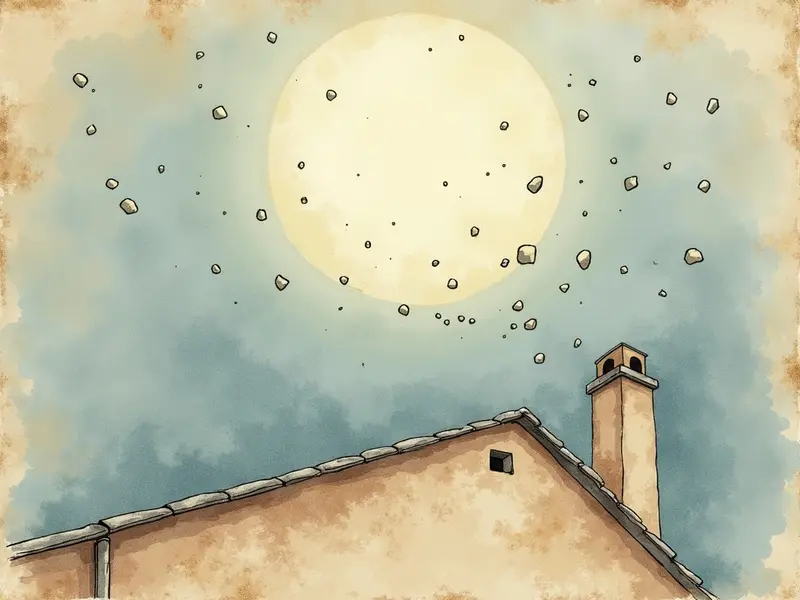 Ilustración del sueño: granizo