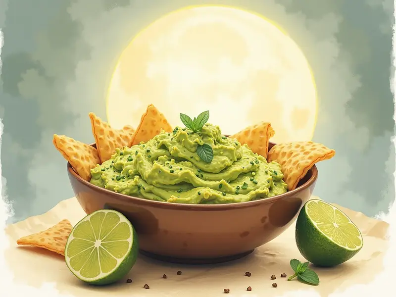 Ilustración del sueño: guacamole