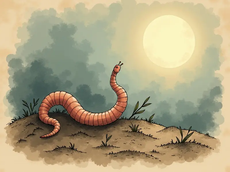 Ilustración del sueño: gusano