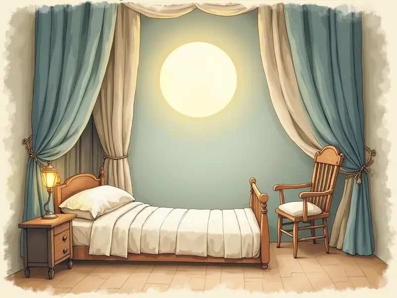 Ilustración del sueño: habitación
