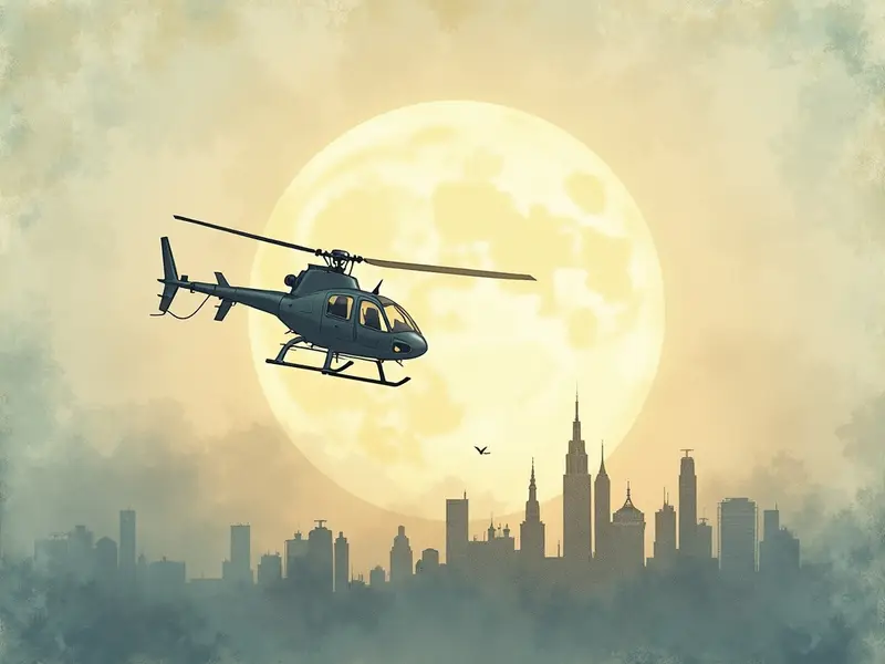 Ilustración del sueño: helicóptero