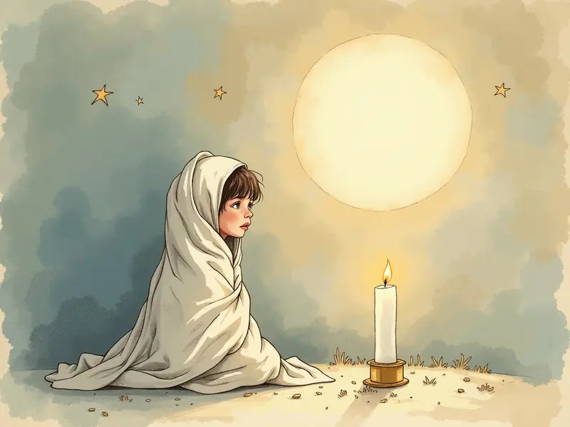 Ilustración del sueño: huérfano