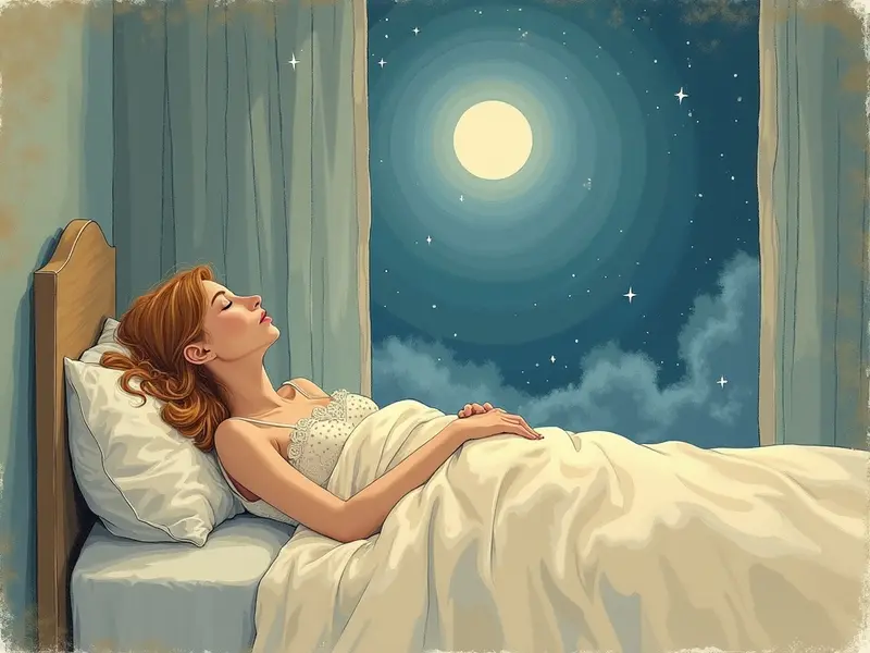 Ilustración del sueño: insomnio